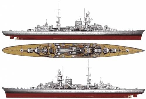 Detail Kapal Perang Prinz Eugen Nomer 30