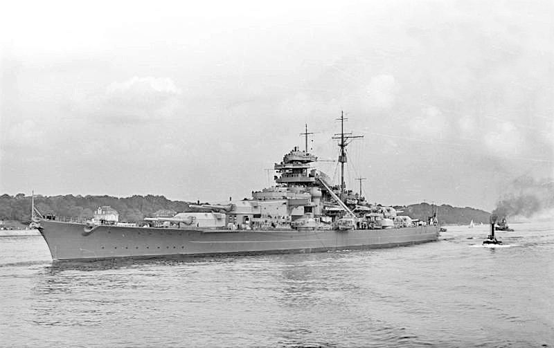 Detail Kapal Tempur Jerman Bismarck Nomer 3