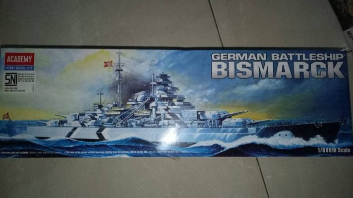 Detail Kapal Tempur Jerman Bismarck Nomer 39