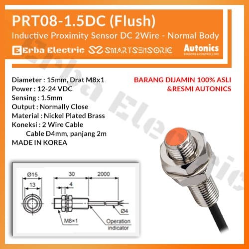 Detail Kapasitif Proximity Sensor Nomer 40