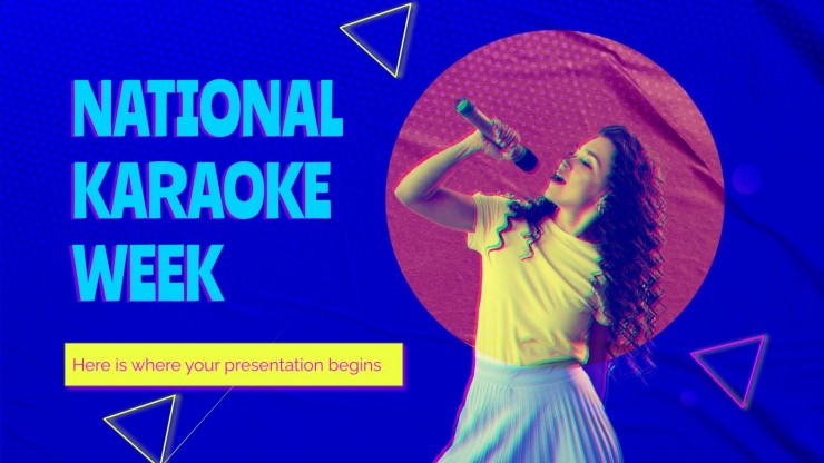 Detail Karaoke Powerpoint Template Nomer 3