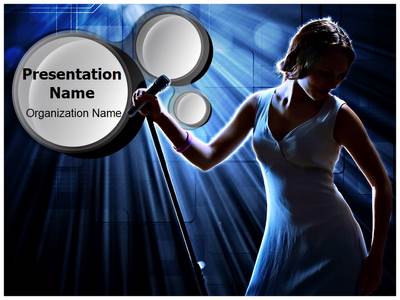 Detail Karaoke Powerpoint Template Nomer 26