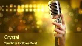 Detail Karaoke Powerpoint Template Nomer 30