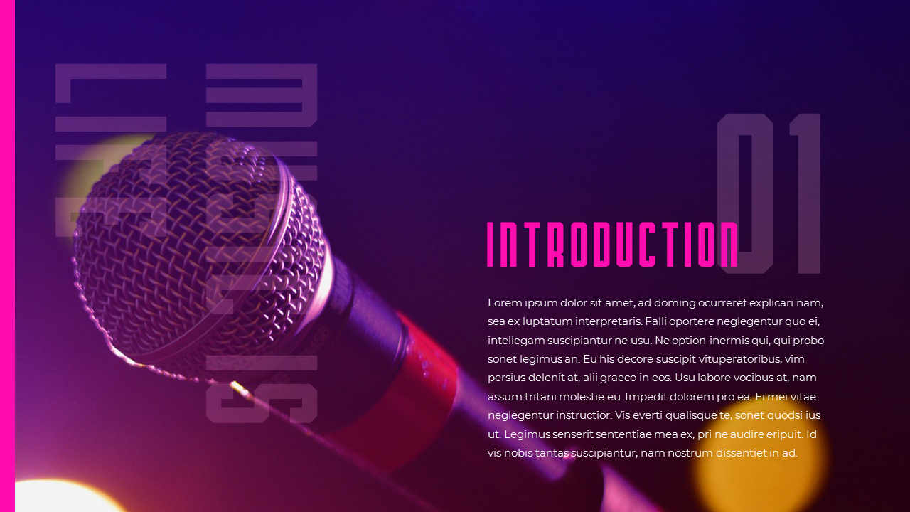 Detail Karaoke Powerpoint Template Nomer 33