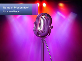 Detail Karaoke Powerpoint Template Nomer 5