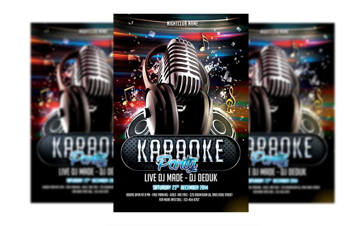 Detail Karaoke Powerpoint Template Nomer 36