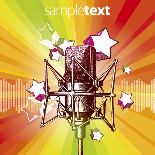Detail Karaoke Powerpoint Template Nomer 43