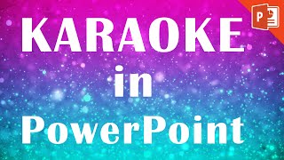 Detail Karaoke Powerpoint Template Nomer 7