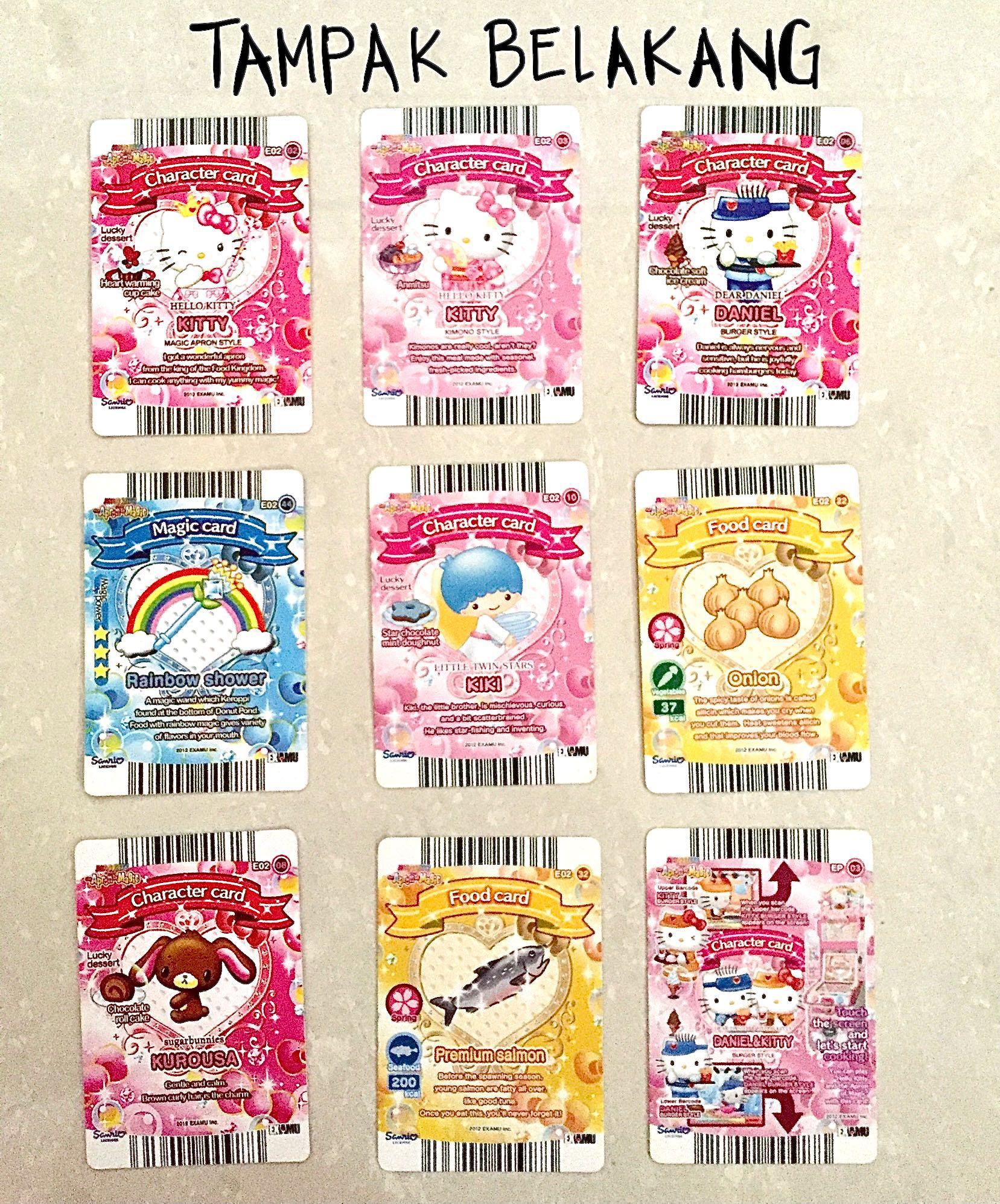 Detail Kartu Hello Kitty Nomer 52