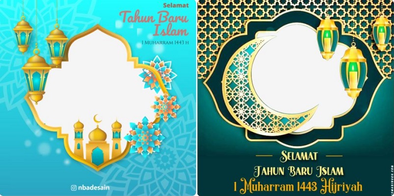 Detail Kartu Ucapan 1 Muharram Nomer 47