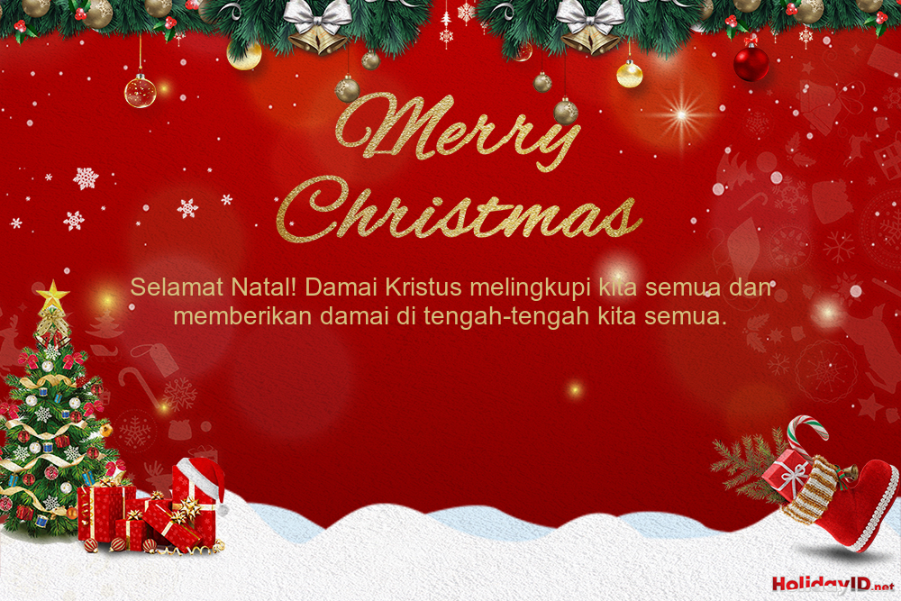 Detail Kartu Ucapan Hari Natal Nomer 6