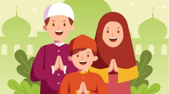 Detail Kartu Ucapan Idul Fitri Kartun Nomer 22