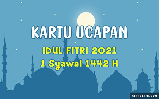 Detail Kartu Ucapan Idul Fitri Kartun Nomer 40