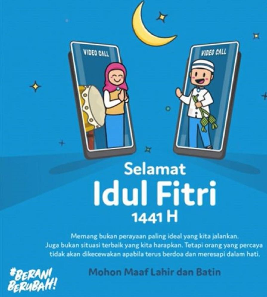 Detail Kartu Ucapan Idul Fitri Kartun Nomer 42