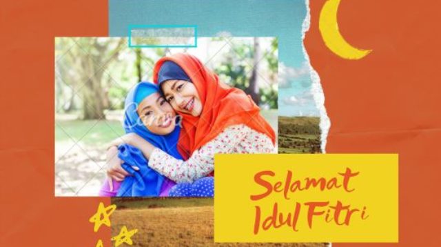 Detail Kartu Ucapan Idul Fitri Template Nomer 28