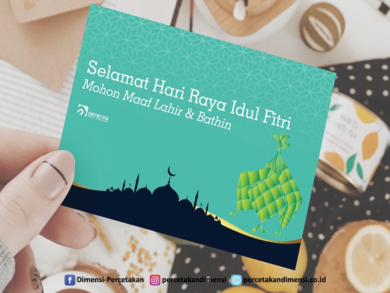 Detail Kartu Ucapan Idul Fitri Template Nomer 47