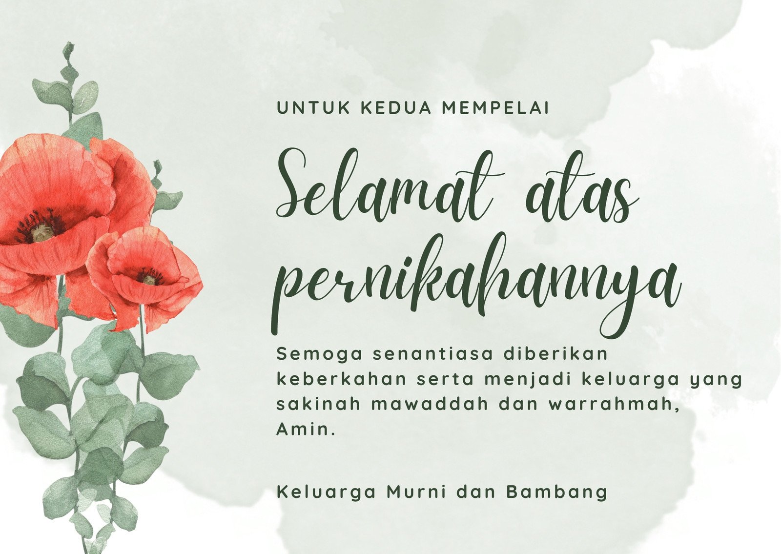 Kartu Ucapan Selamat Menikah - KibrisPDR