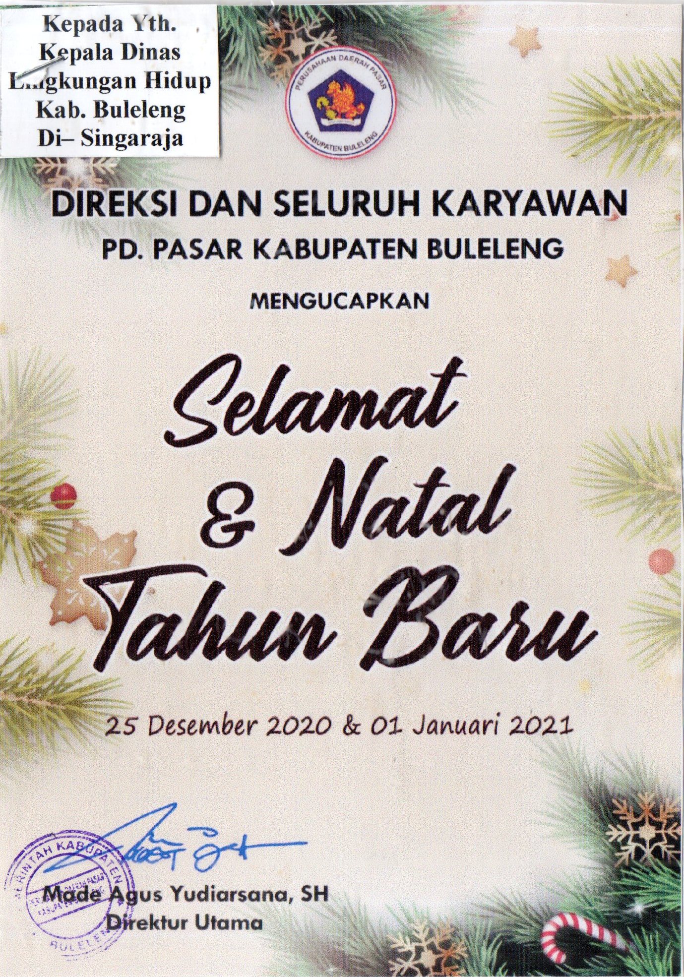 Download Kartu Ucapan Selamat Natal Dan Tahun Baru Nomer 11