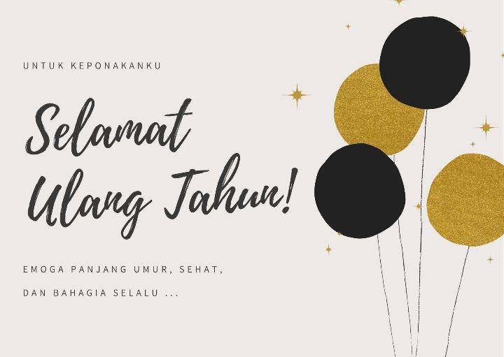 Detail Kartu Ucapan Ulang Tahun Anak Perempuan Nomer 32