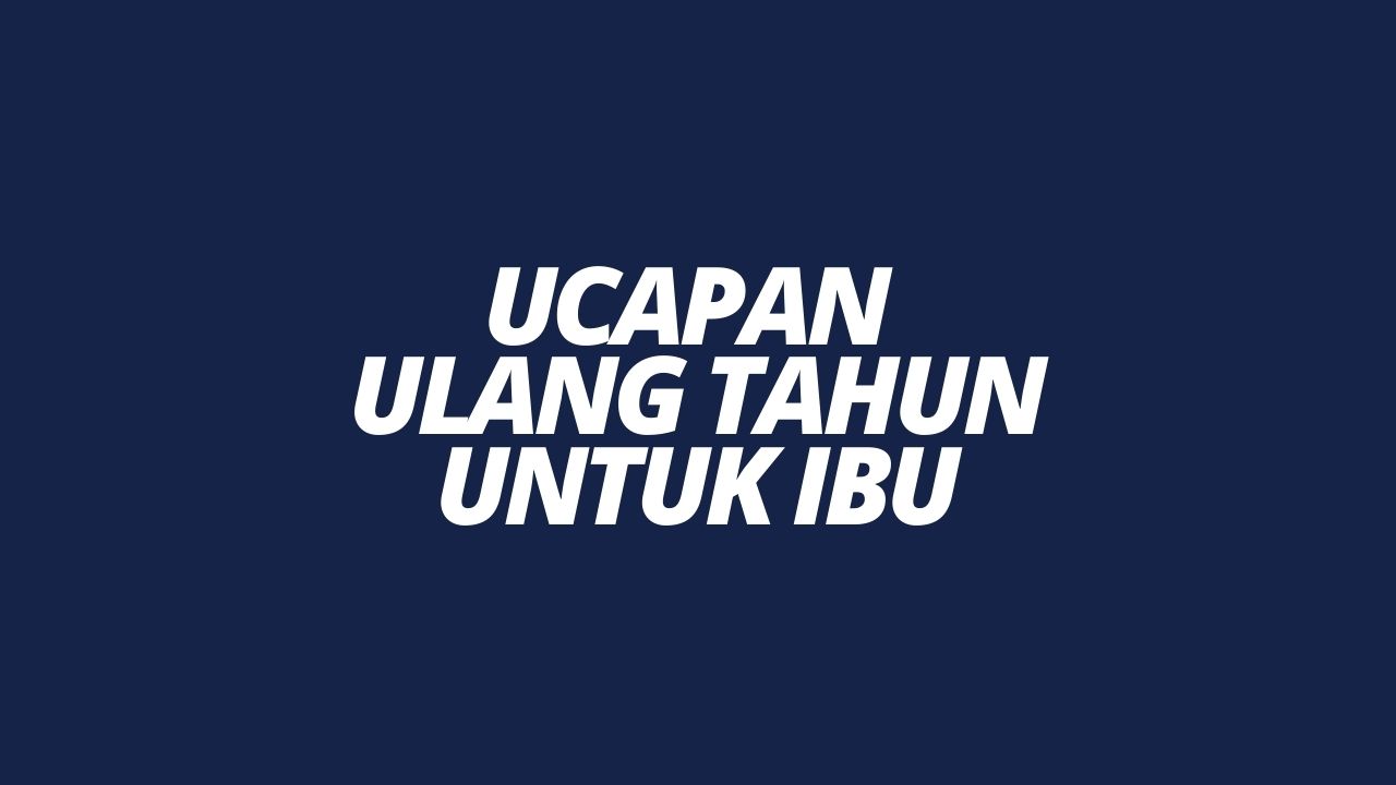 Detail Kartu Ucapan Ulang Tahun Untuk Ibu Nomer 51