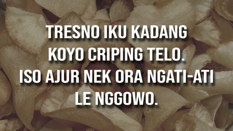 Detail Kata Kata Mutiara Ngapak Nomer 20