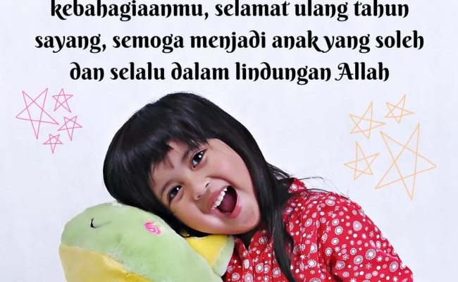 Detail Kata Kata Ulang Tahun Untuk Anak 1 Tahun Nomer 6