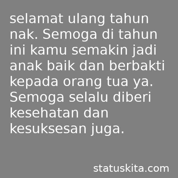 Detail Kata Untuk Ulang Tahun Anak Nomer 18