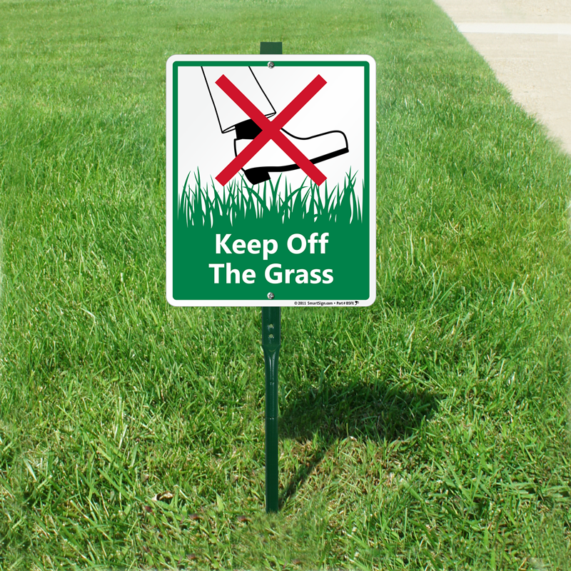 Detail Keep Off The Grass Nomer 3