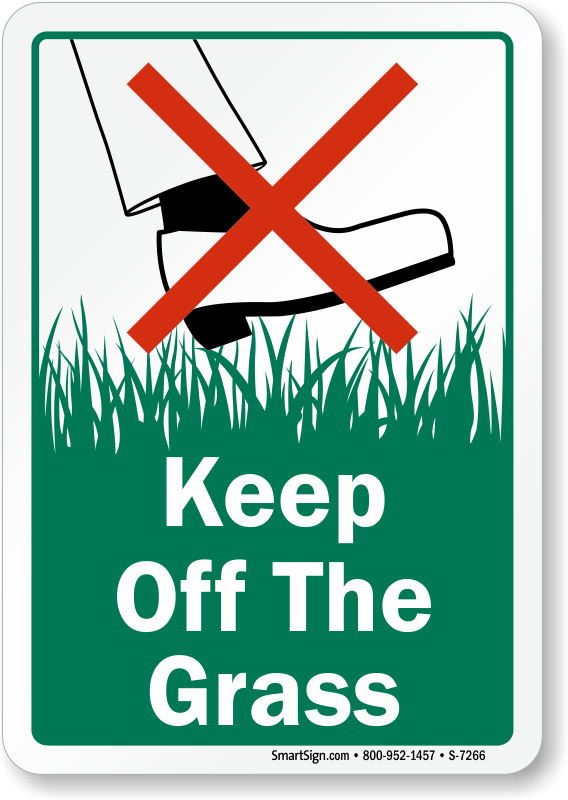 Keep Out The Grass - KibrisPDR