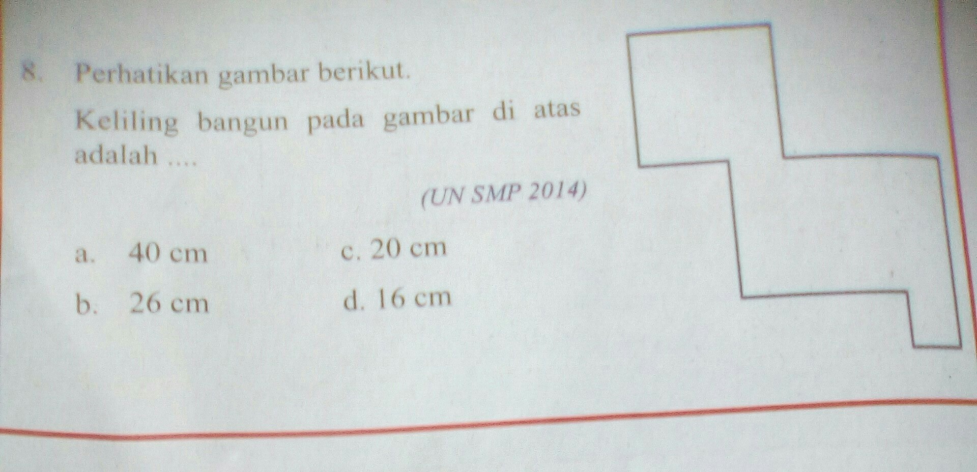 Detail Keliling Bangun Pada Gambar Diatas Adalah Nomer 14