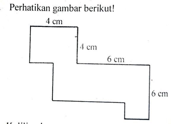 Detail Keliling Bangun Pada Gambar Diatas Adalah Nomer 29