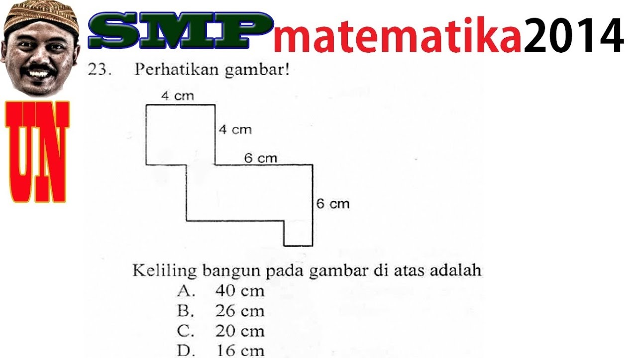 Detail Keliling Bangun Pada Gambar Diatas Adalah Nomer 30