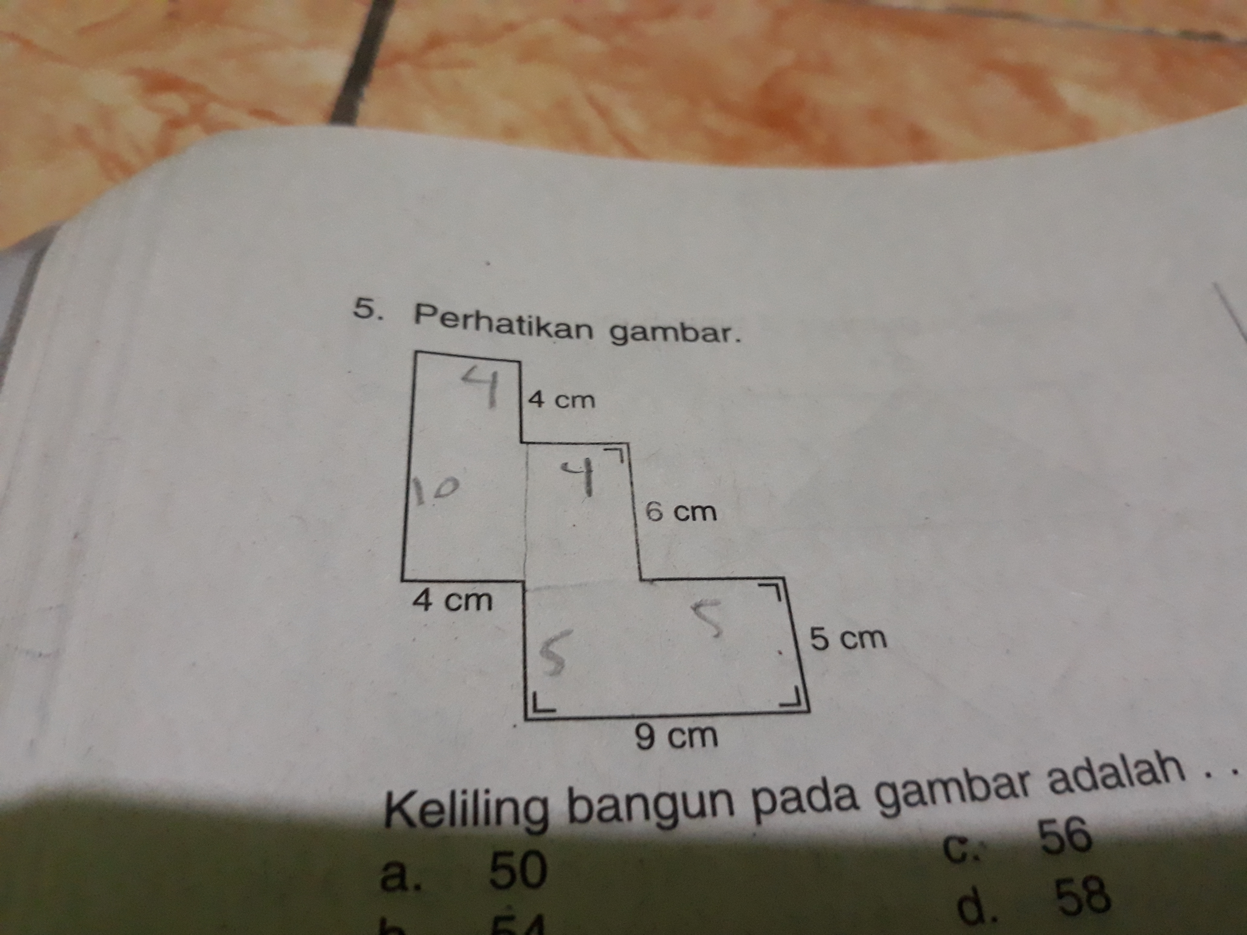 Detail Keliling Bangun Pada Gambar Diatas Adalah Nomer 31