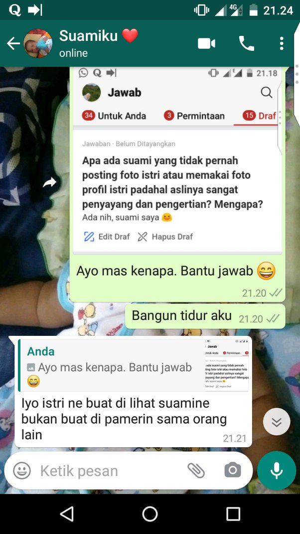 Kenapa Suami Tidak Pernah Post Gambar Anda - KibrisPDR