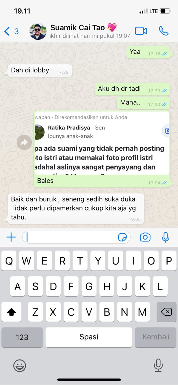 Detail Kenapa Suami Tidak Pernah Post Gambar Anda Nomer 7