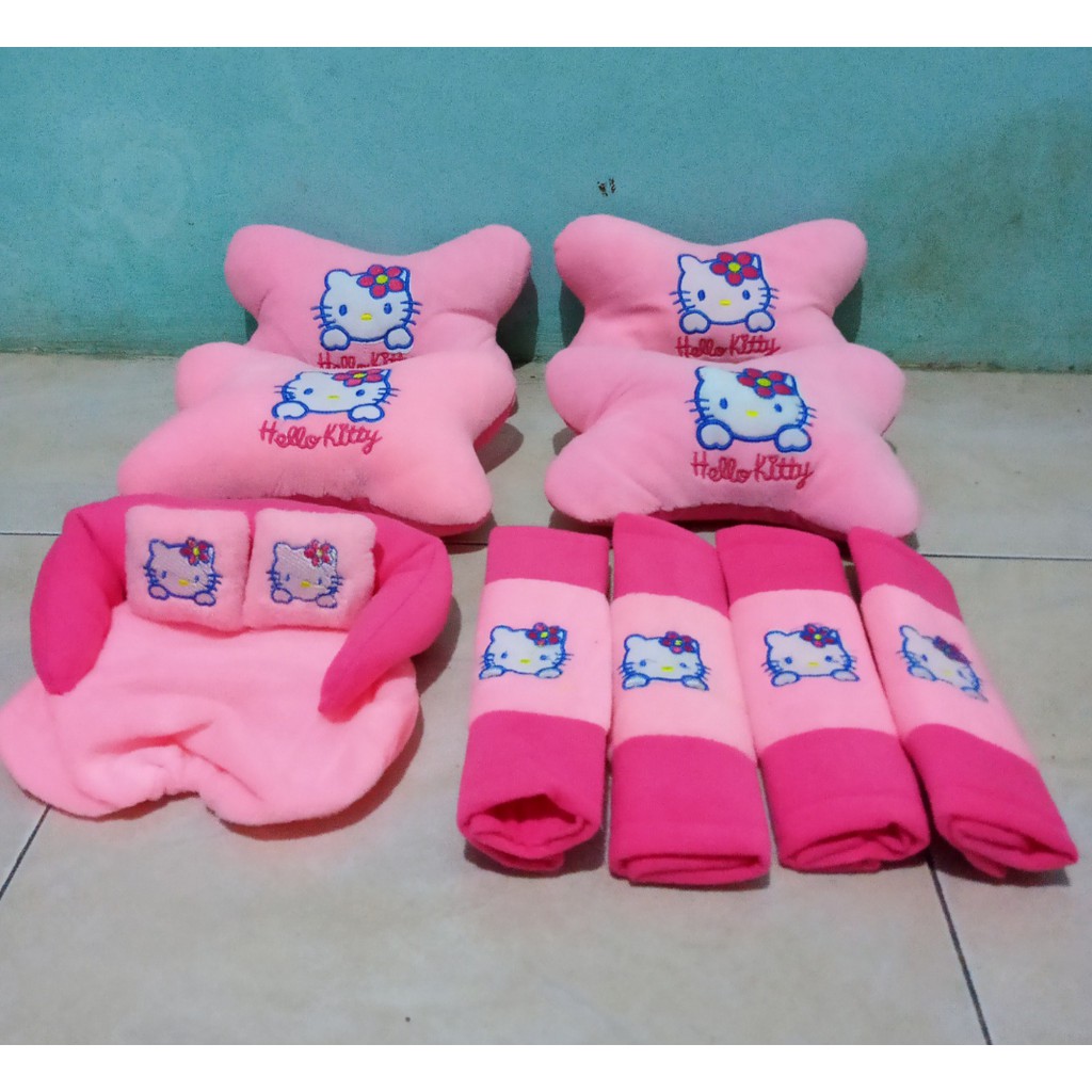 Detail Kepala Hello Kitty Pink Nomer 37