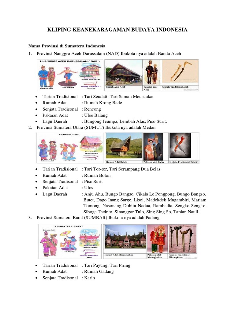 Detail Keragaman Budaya Indonesia Beserta Gambarnya Nomer 44