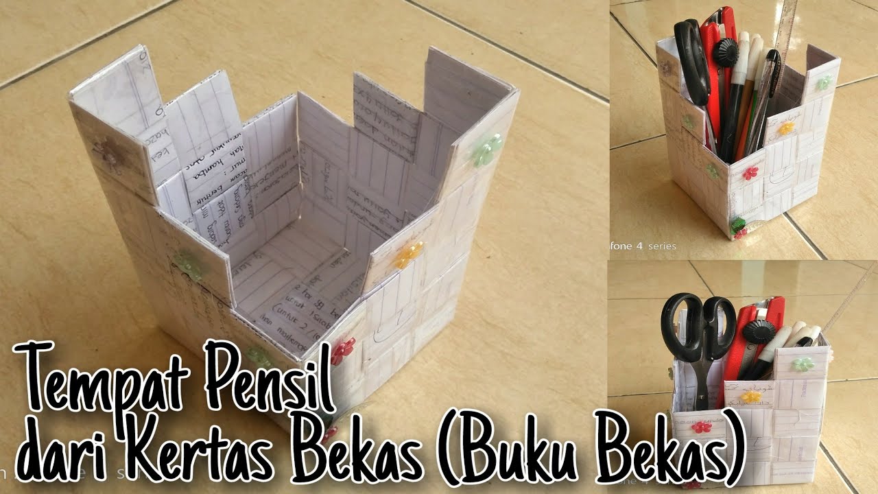 Detail Kerajinan Dari Buku Bekas Nomer 5