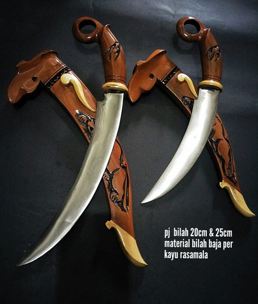 Detail Kerambit Kuku Elang Nomer 28