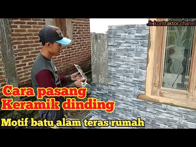 Detail Keramik Motif Batu Alam Untuk Dinding Rumah Nomer 8