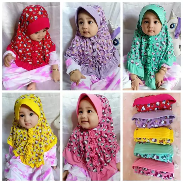 Detail Kerudung Anak Hello Kitty Nomer 33