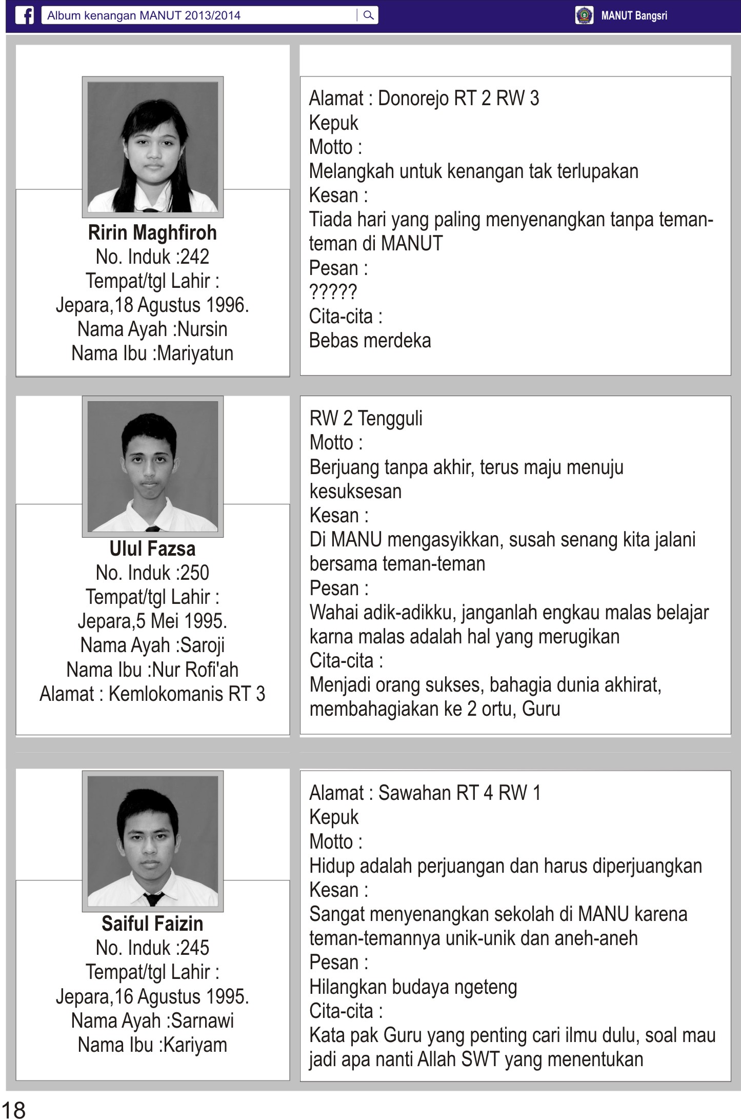 Detail Kesan Untuk Buku Wisuda Nomer 13