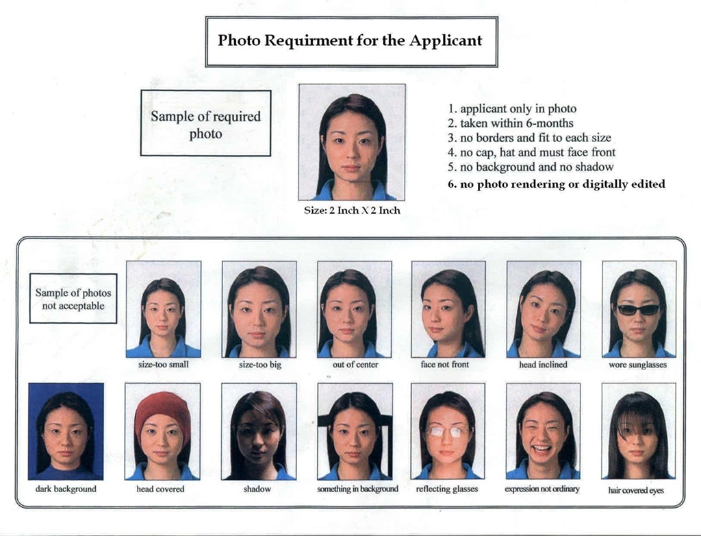 Detail Ketentuan Foto Untuk Visa Jepang Nomer 3