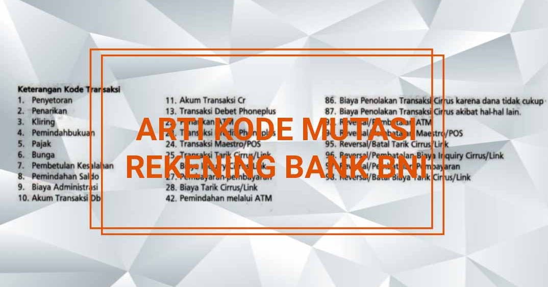 Detail Keterangan Buku Tabungan Bri Nomer 30