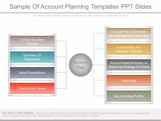 Detail Key Account Plan Template Ppt Nomer 27