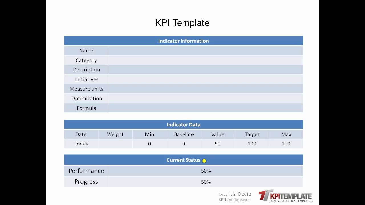 Detail Key Performance Indicator Template Nomer 9