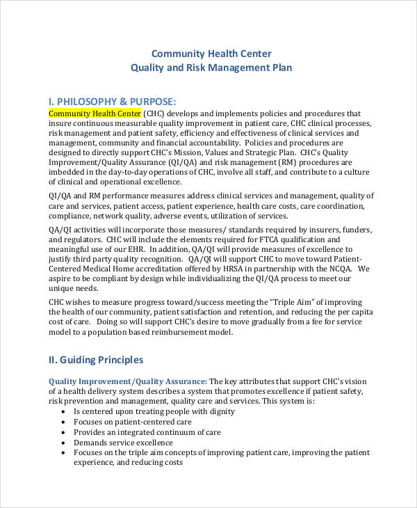 Detail Key Person Risk Management Plan Template Nomer 40