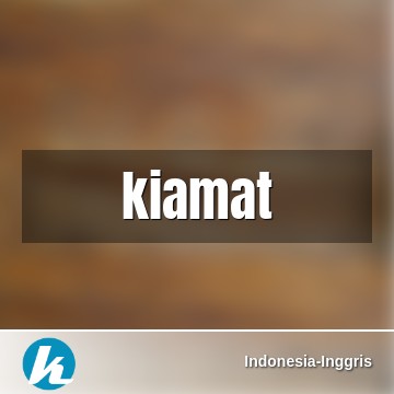 Detail Kiamat Bahasa Inggris Nomer 3