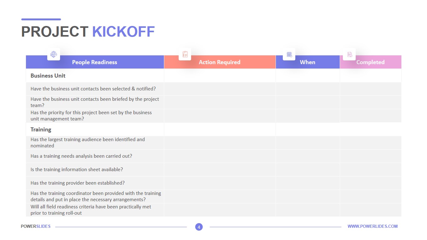 Detail Kick Off Presentation Template Nomer 35