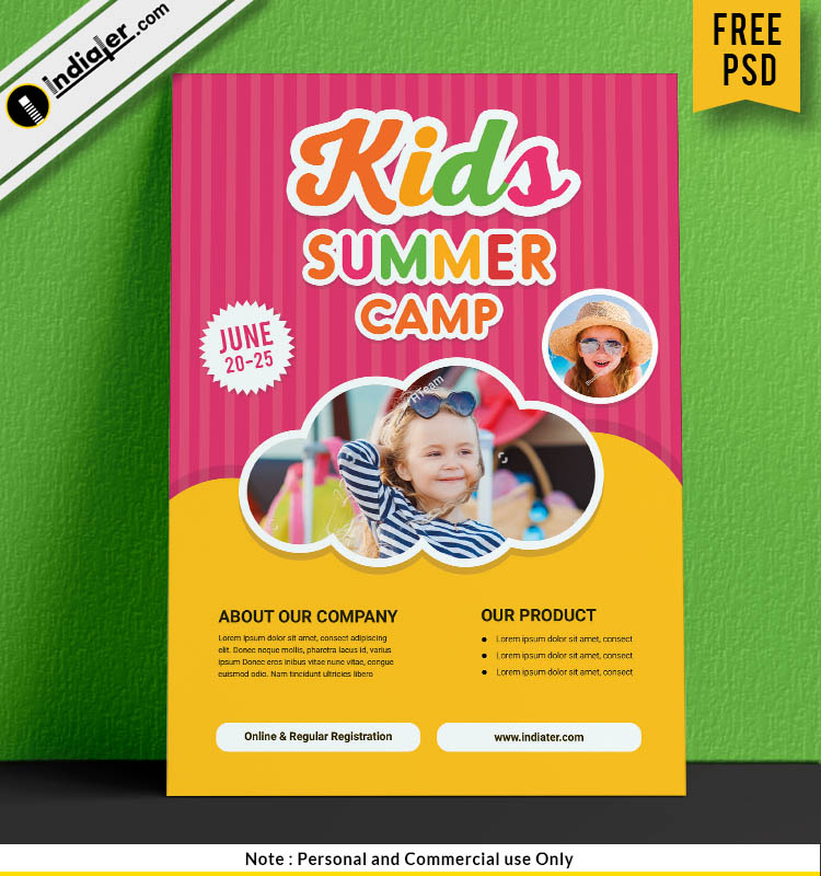 Detail Kids Flyer Template Free Nomer 14